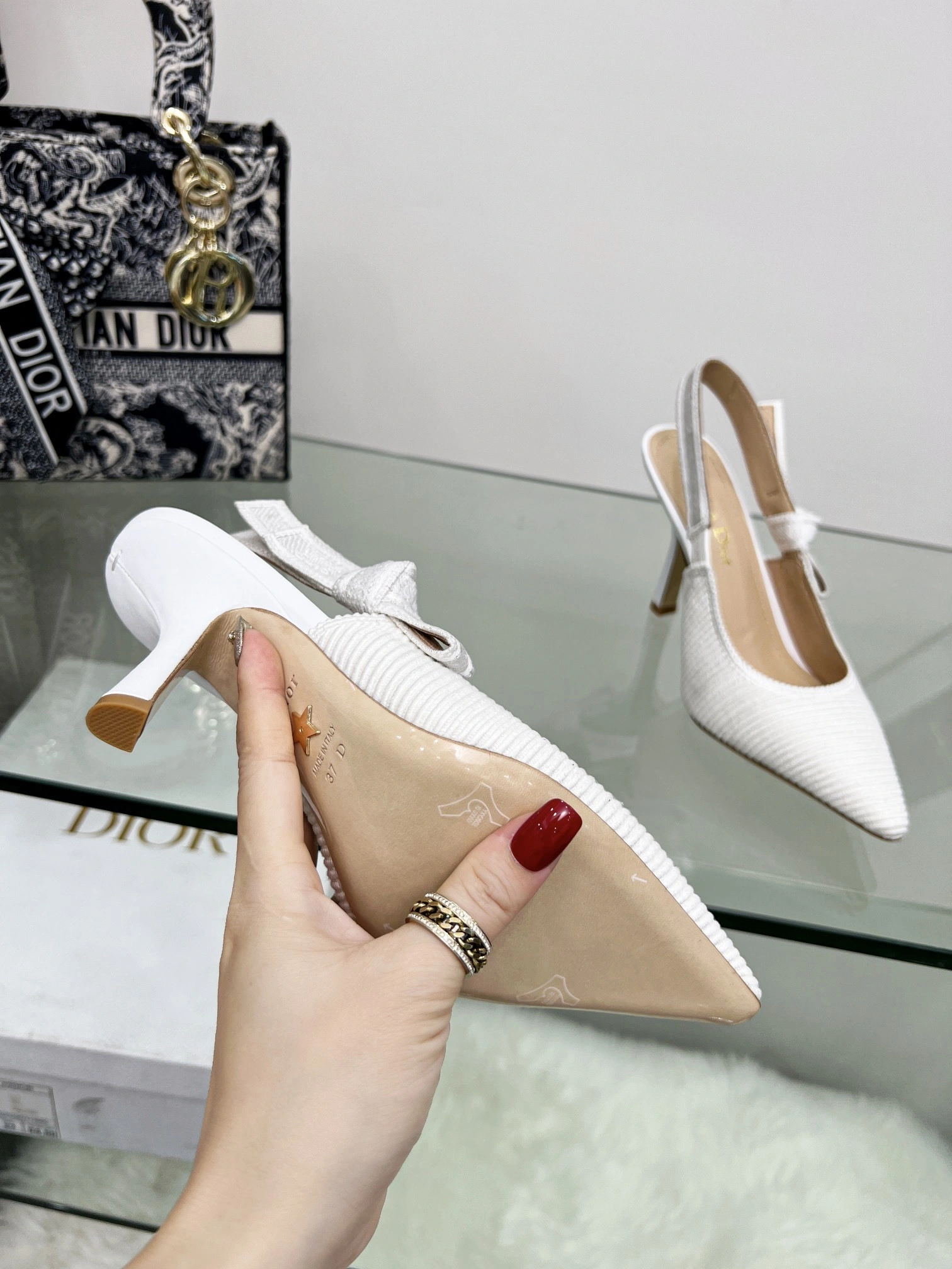 COCO-- 4ior KCP867EFR_S10W Heel height：9.5CM sheepskin item:D-X158J1713